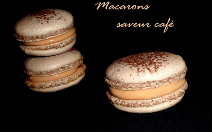 Macarons saveur café