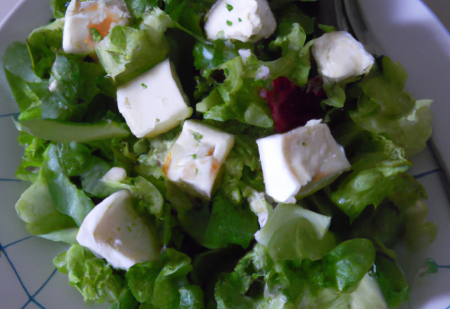 Salade au fromage