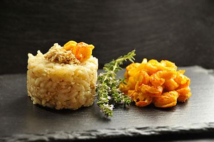 Risotto aux graines de sésame