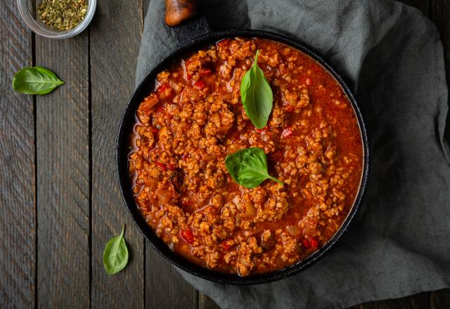 Sauce bolognaise au Cookeo