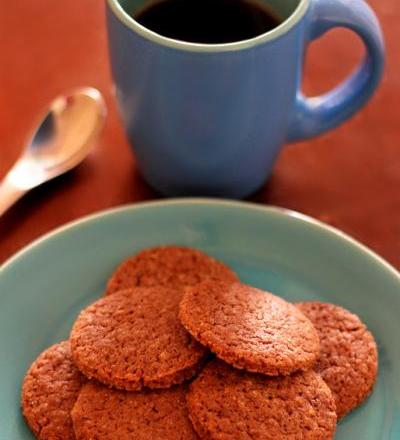 Biscuits cacaotés aux épices