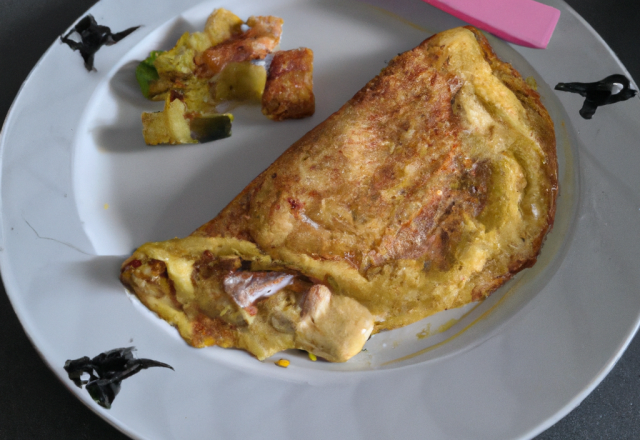 Omelette aux Princesse Amandine