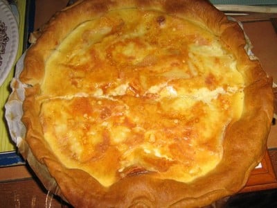 Tarte au maroilles classique