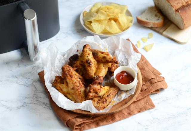 Ailes de poulet Tex-Mex au Air Fryer