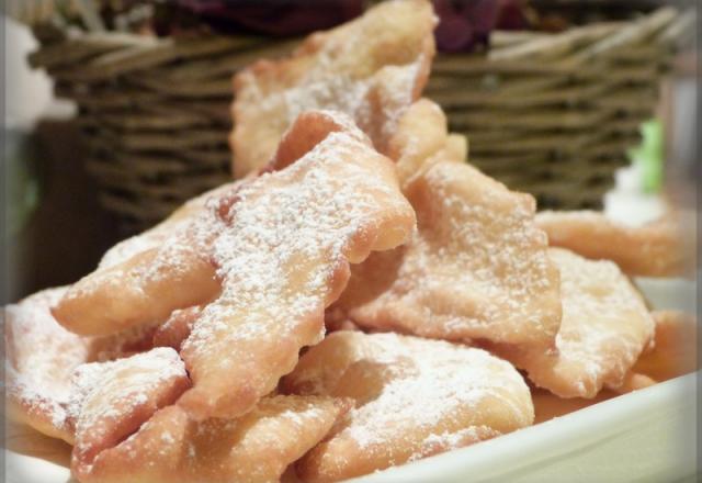 Les ganses de Carnaval (pâte légère)