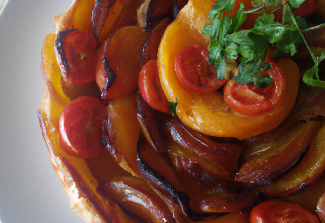 Tatin aux légumes du soleil