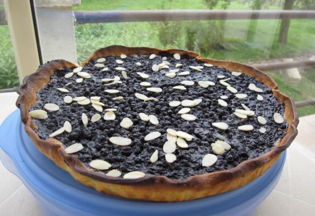 Tarte aux myrtilles maison