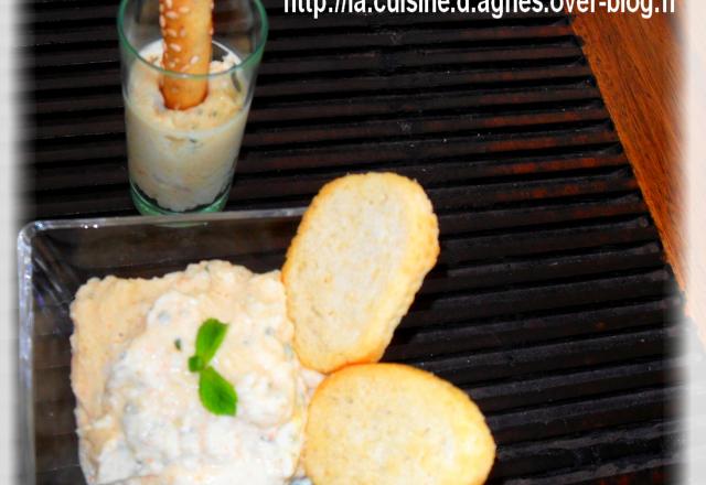 Mousse au crabe (surimi)