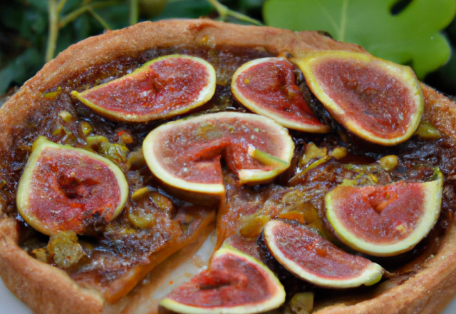 Tarte aux figues allégée