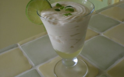 Mousse de citron vert