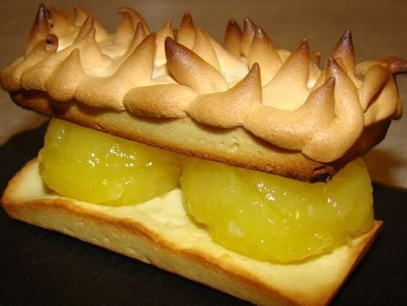 Tarte big heigt au lemon curd