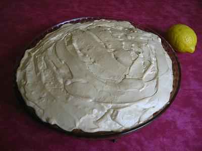 Tarte au citron : pâte sablée, crème acidulée et meringue