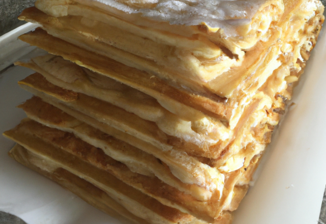 Mille-feuilles sucré salé