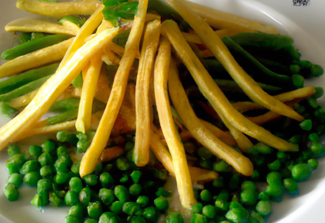 Frites de pois chiche