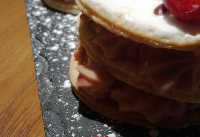 Mille-feuilles à la framboise