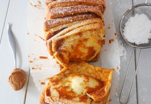 Brioche à effeuiller à la pâte de Spéculoos