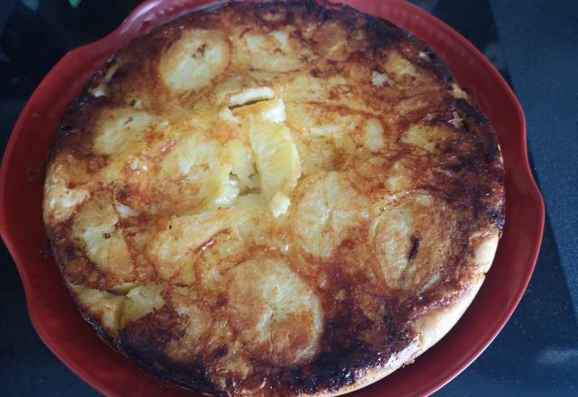 Tarte tatin andouille du Val d'Ajol/Munster