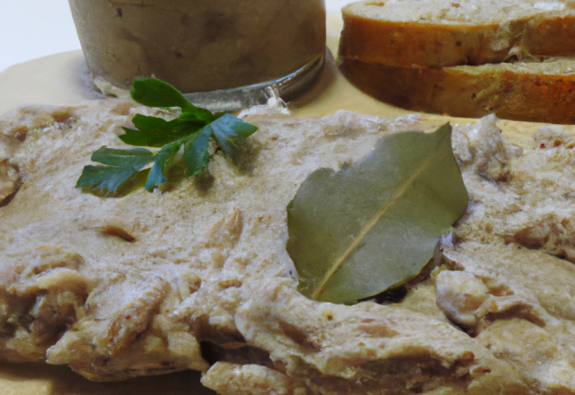 Rillettes de lapin au lard