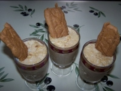 Mousse au spéculos