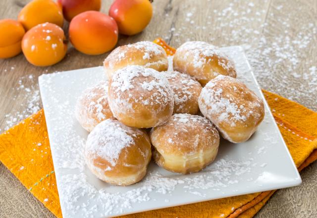 Beignets d'abricots