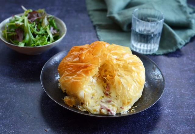 Tartiflette filo à la pomme de terre