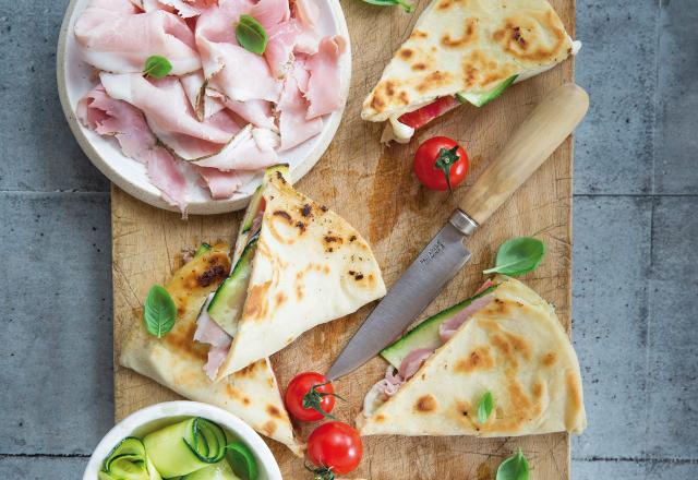 Piadina Jambon aux herbes