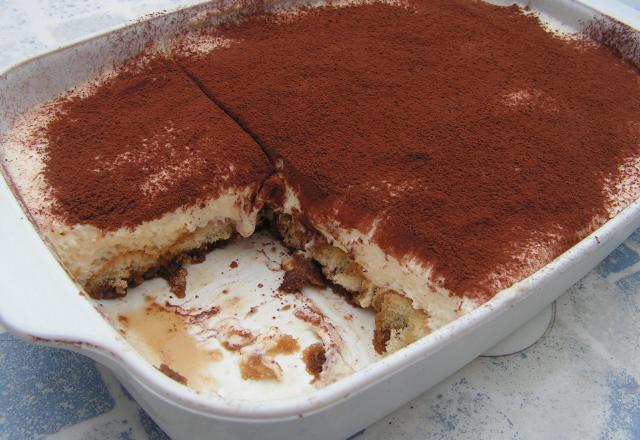 Tiramisu classique au marsala