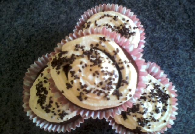 Cupcakes au Kinder Bueno tout simplement