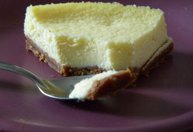 Cheesecake sur lit de speculoos