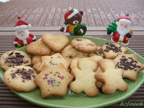 Petits sablés de Noël au épices