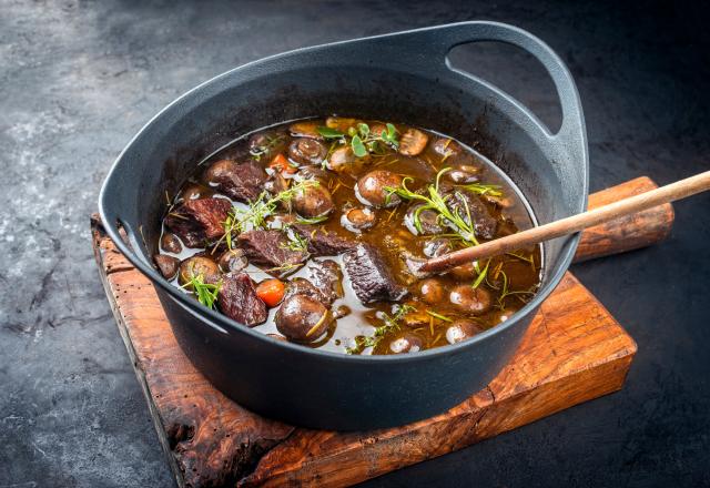 Bœuf bourguignon au Monsieur Cuisine