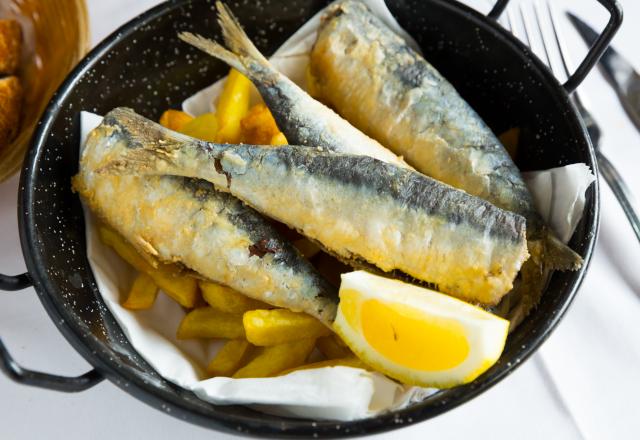 Sardines panées