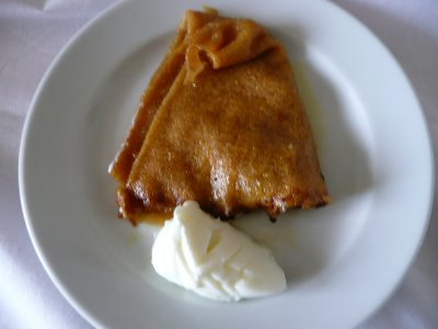 Crêpes suzette