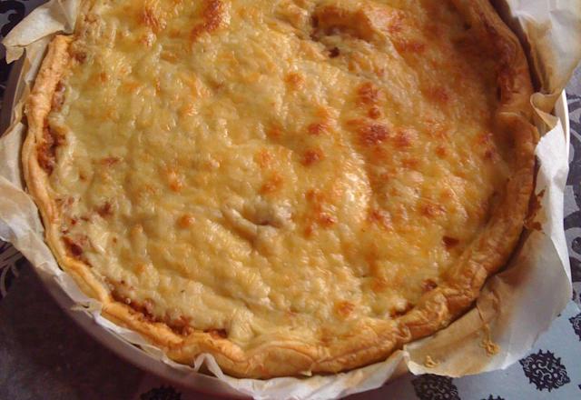 Tarte au thon béchamel