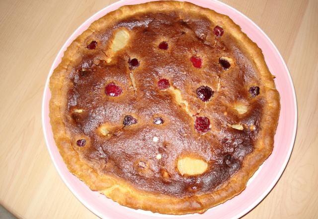 Clafoutis aux cerises griottes