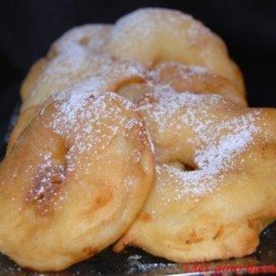 Beignets de pommes faciles