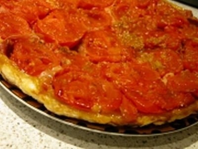 Tatin de tomate à l'italienne