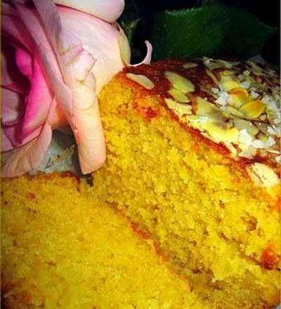 Cake à la gelée de sureau et au pavot blanc