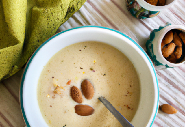 Soupe aux amandes