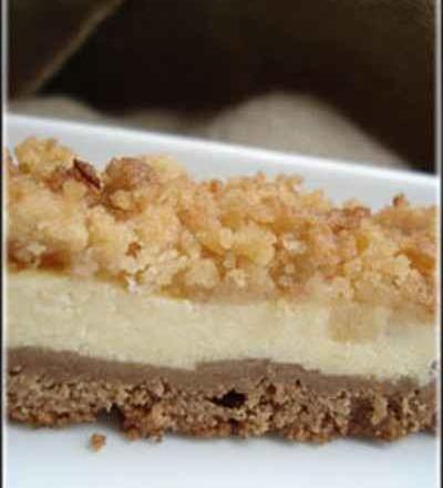 Cheese cake façon crumble