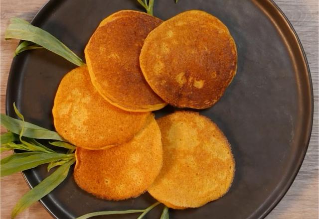 Pancakes à la patate douce