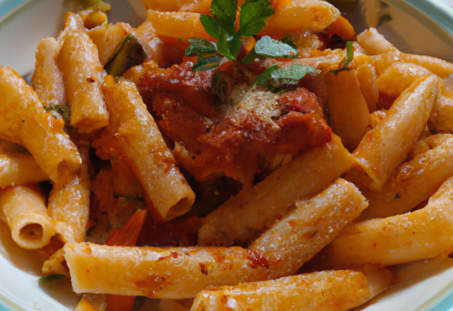 Penne arabiatta