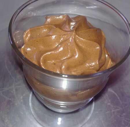 Mousse au chocolat sans œufs