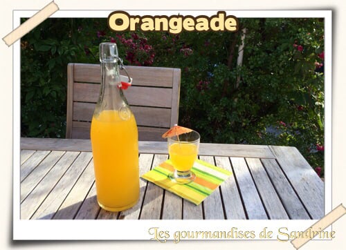 Orangeade maison facile