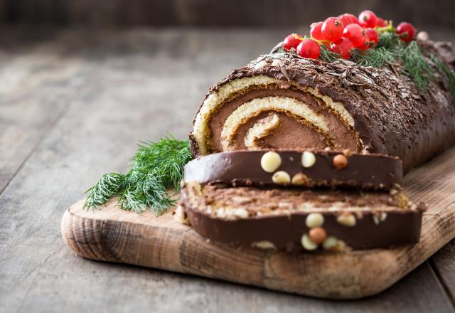 “Un petit twist à la Juju” : Julie Andrieu propose sa recette de bûche de Noël à la fois classique et surprenante