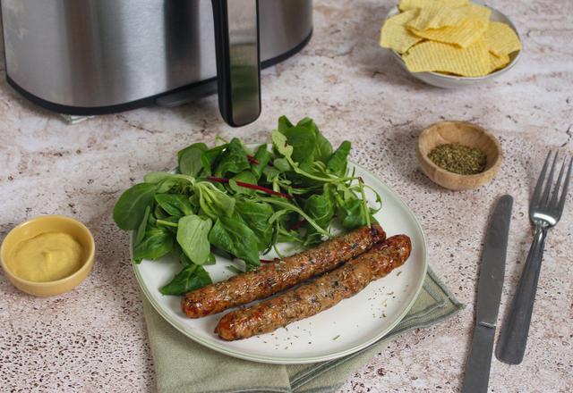 Chipolatas au Air Fryer