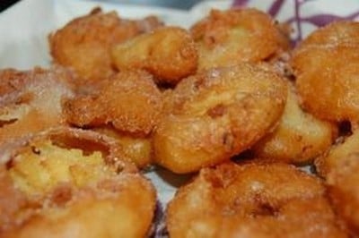 Beignets aux pommes croustillants