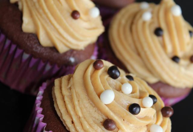 Cupcake choco - Beurre de Cachuètes