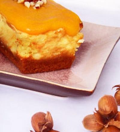 Cheesecake aux noisettes & Butternut curd