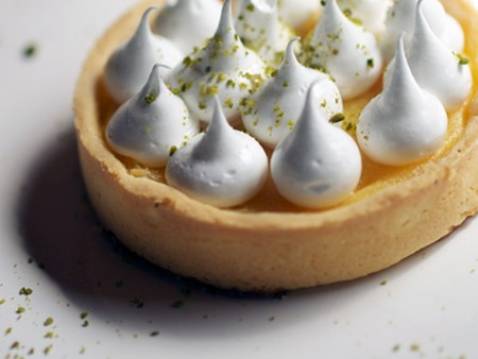 Mini tarte au citron meringuée